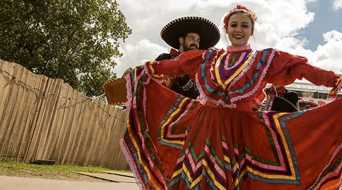 Guerrero, Puebla, Campeche en Yucatán dansen