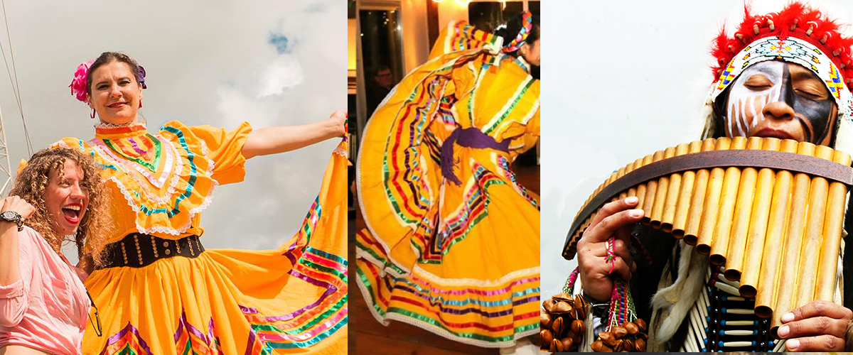 Guerrero, Puebla, Campeche en Yucatán dansen