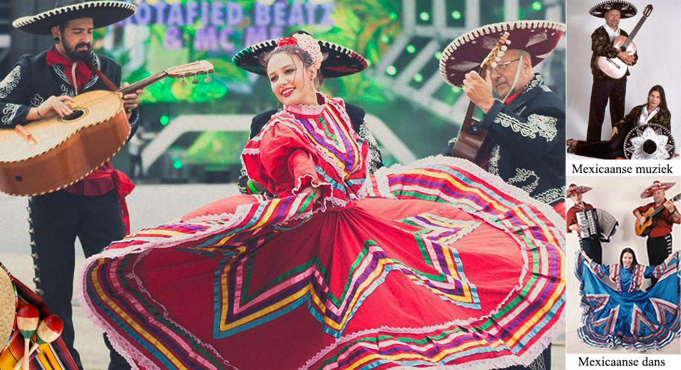 Guerrero, Puebla, Campeche en Yucatán dansen